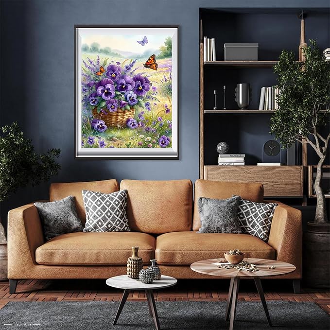 xackcme Paint by Numbers for Adults Flowers - Image 5