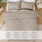 Love's cabin Burlwood Twin/Twin XL Comforter Set, 2-Piece Prewashed Bed Set - Image 3