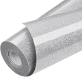 TORC Silver Glitter HTV Heat Transfer Vinyl Roll 12 inch x 20 ft Iron on Vinyl by TORC