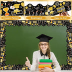69Ft Graduation Bulletin Board Border Congrats Grad Decoration Trim Stickers - Image 3