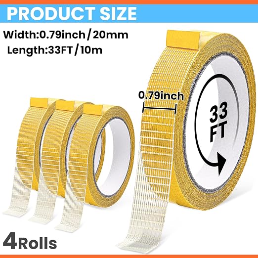 Double Sided Fabric Tape Heavy Duty - Image 2