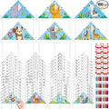 Syhood 60 Pcs DIY Coloring Kites Kit by Syhood