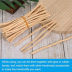 PATIKIL 60 Pcs / 30cm Wood Log Sticks, 0.2-0.5inch in Diameter Natural Driftwood - Image 4