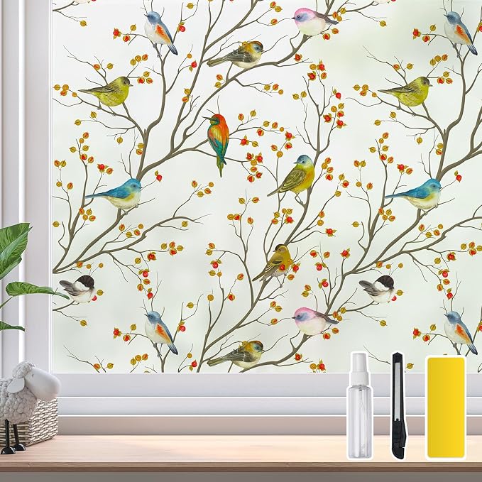 DKTIE Window Privacy Cling Film by Dktie
