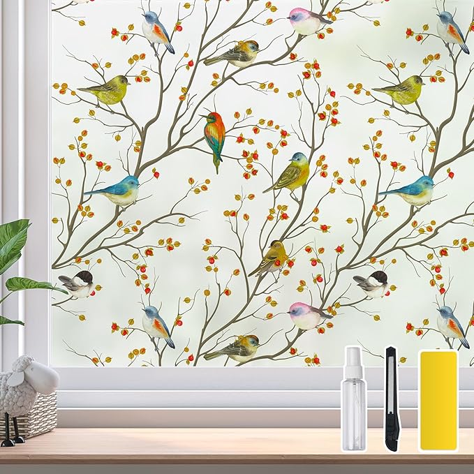 DKTIE Window Privacy Cling Film by Dktie