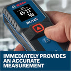 BOSCH GLM100-23 100 Ft Blaze Laser Distance Measure, Includes 2 AA Batteries - Image 3