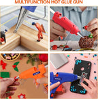 Mini Hot Glue Gun Kit 12 Pieces, Hot Melt Glue Guns - Image 7