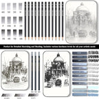 Fuxi Sketch Pad and Pencil Set | Stocking Stuffers, Art Supplies - Image 6