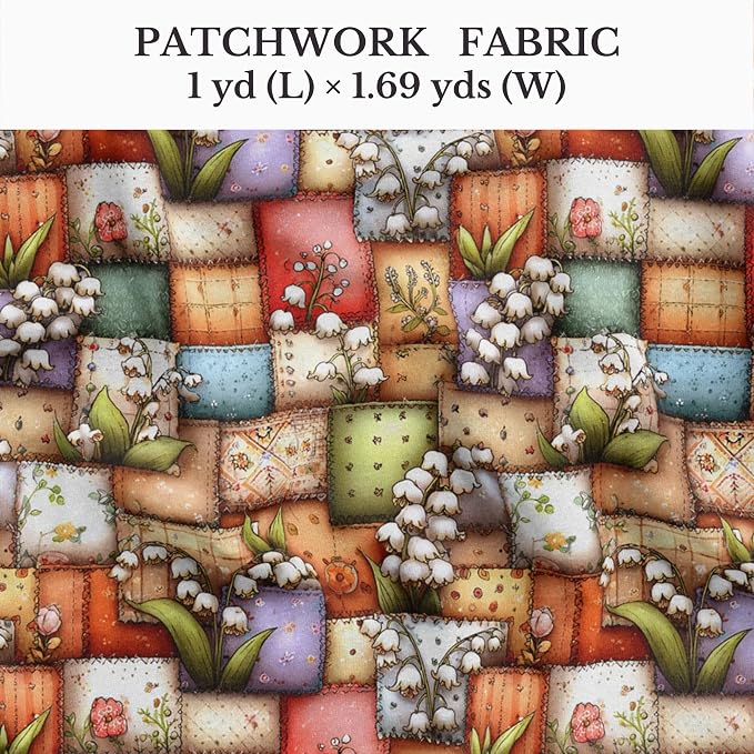 100% Cotton Fabric by the Yard – Turkish Quality Quilting & Sewing Fabric - Image 2
