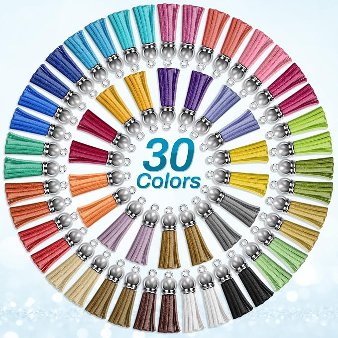 350Pcs Acrylic Keychain Blanks Clear Acrylic Round Ornament Blank - Image 4