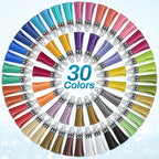 350Pcs Acrylic Keychain Blanks Clear Acrylic Round Ornament Blank - Image 4