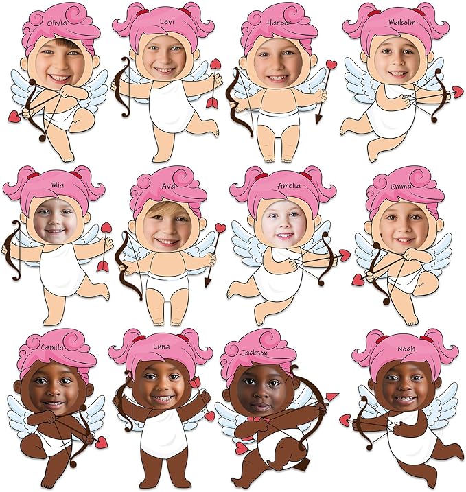48 Set Valentine's Day Cupid Cutouts by gisgfim