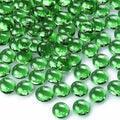 CYS EXCEL Green Glass Gemstone Beads Vase Fillers Flat Marble Beads Multiple by CYSEXCEL%C2%AE