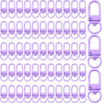 KJML DIY Keychain clip 60pcs Swivel Snap Lobster Claw Keychain Clasps Lanyard by KJMLDIY