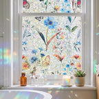 ADD.HERES Window Privacy Film, Stained Glass Decorative Static Cling, Removable by ADDHERES
