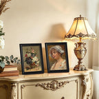 eletecpro 8.5x11 Vintage Picture Frame, Glass Cover, Horizontal or Vertical - Image 7