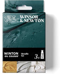 Winsor & Newton Winton Oil Color Paint Set, 3 x 37ml Tubes by WinsorNewton