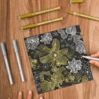 Grabie Gold&Silver Extra Fine Tip Acrylic Paint Marker Set, 6 Pack Gold Paint - Image 4