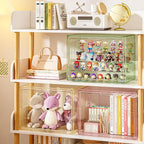 Colorful Figure Display Case for Collectibles 4 Layer Hobby Figurine Display - Image 3