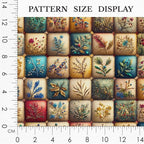 100% Cotton Fabric by the Yard – Turkish Quality Quilting & Sewing Fabric - Image 3