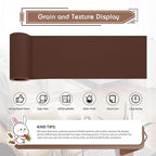KING MOUNTAIN Leather Repair Patch, 4 x 63 Inches self Adhesive Leather Repair - Image 2