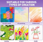 ESRICH Canvases for Painting 11x14, 30 Pack Canvas Boards for Painting Cotton - Image 4