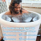 XANGNIER Extra Large Ice Block Mold, 2 Pack 4.7lbs Ice Cubes - Image 4