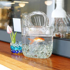 2LB Clear Flat Glass Marbles for Vases, Gemstone Beads Vase Filler Decorative - Image 3