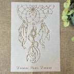 TIAMECH A4 Reusable Your Dream Catcher Stencil - Image 2