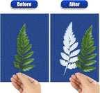 Sun Print Paper Kit Cyanotype Paper, 24 Sheets Cyanotype Papers - Image 4