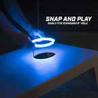 GoSports Cornhole Light Up LED Ring Kit 2pc Set - Image 3