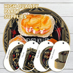 168Pcs Murder Mystery Party Decorations Mystery Suspect Plates and Napkins Cups - Image 5