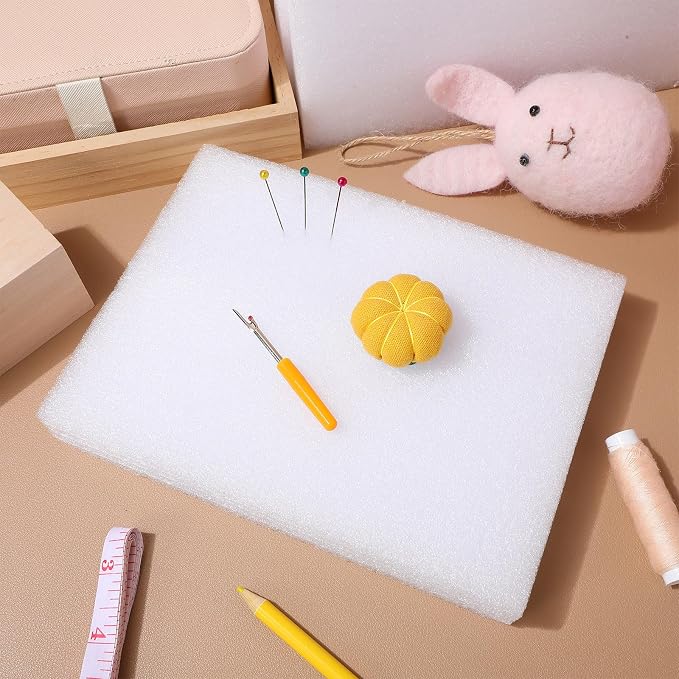 6Pcs Needle Felting Pads Pad Wool Felting Pin Cushion Flat Panel Felt Working - Image 8