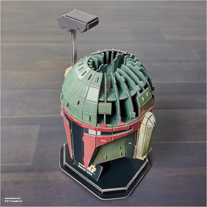 4D Build, Star Wars Boba Fett 3D Model Kit, Star Wars Collectibles & Desk Decor - Image 8