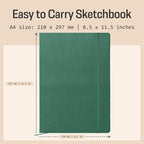 BROWNSTONE JOURNALS A4 Sketch Book Hardcover - Image 3