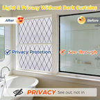 OHTMERU Window Privacy Film Decorative - Image 3