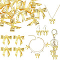 Bow Charms for Bracelet Jewelry Making Cute Bracelet Charms | 18Pcs, Bow Charms by Unknown