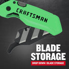 CRAFTSMAN High-Visibility Folding Utility Knife - Image 4