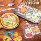 Shuttle Art 104 Pcs Magic Foam Texture Painting Kit Food Series: 34 Food Foam - Image 8