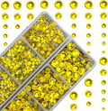 10000Pcs 2-Boxes Mixed Size Hot Fix Round Crystals Gems Glass Stones Hotfix by MASSIVE+BEADS