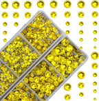 10000Pcs 2-Boxes Mixed Size Hot Fix Round Crystals Gems Glass Stones Hotfix by MASSIVE+BEADS