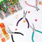 URSKYTOUS 4Pcs Jewelry Pliers Set Jewelry Making Pliers Tools Kit Include - Image 8