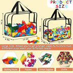 6 Packs Large Toy Storage Bags - Image 2