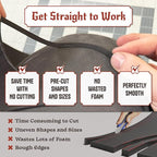 The Foamory's Instant Edge EVA Foam Bevel. Pre Cut Low Profile Triangle 3 Pack - Image 5