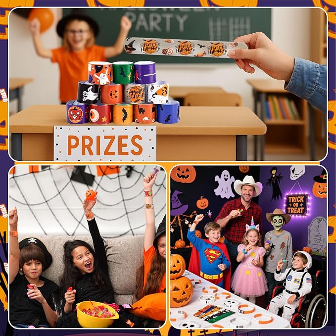 LovesTown Halloween Slap Bracelets, Bag Stuffers - Image 4