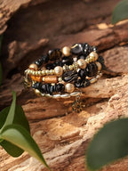 MINACHI Summer Boho Retro Style Multilayer Wrap Irregular Beads - Image 6