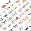 50Pcs Transparent Dragonfly Stickers by Unknown