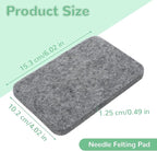Aeaocvo Needle Felting Pad, 4×6 in Needle Felting Mat - Image 2