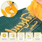 VinylRus Heat Transfer Vinyl-12 x 50ft Yellow Iron on Vinyl Roll - Image 6