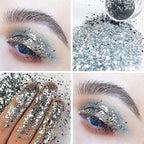 20 Assorted Colors Holographic Chunky and Fine Mixed Glitter, Shake Jar - Image 9